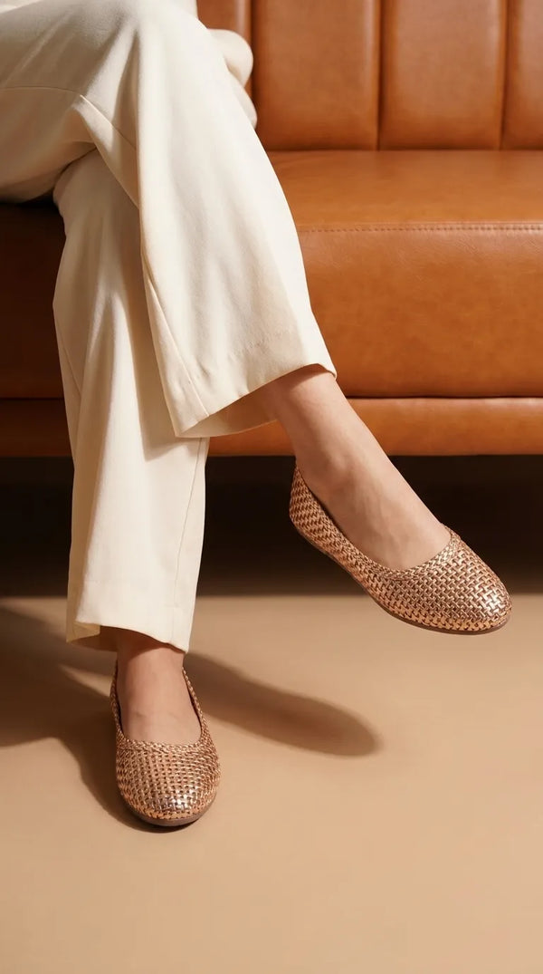 Copper Pumps For Ladies WN1436