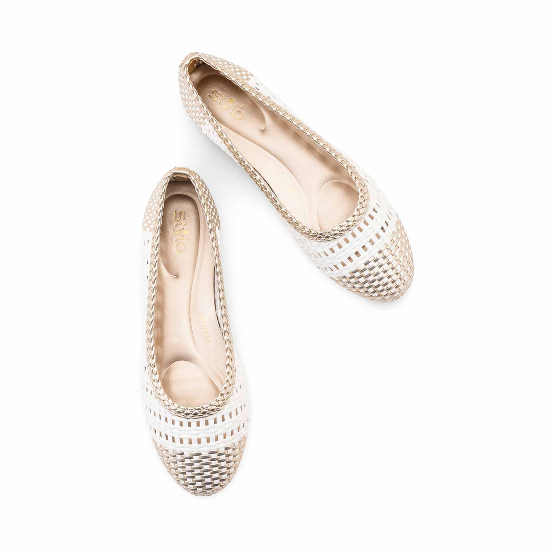 Golden Pumps For Ladies WN1437