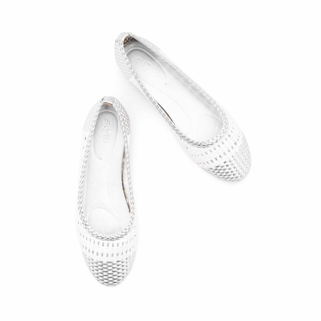 Silver Pumps For Ladies WN1437