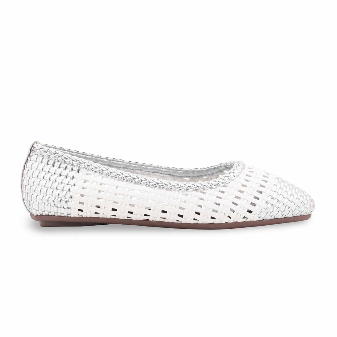 Silver Pumps For Ladies WN1437