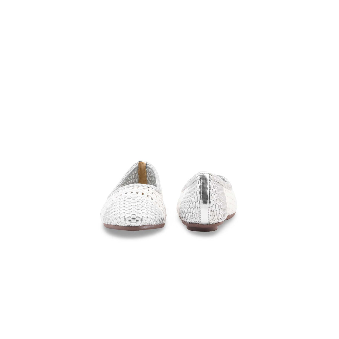 Silver Pumps For Ladies WN1437