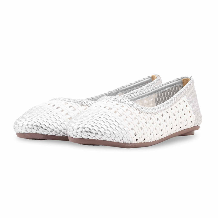 Silver Pumps For Ladies WN1437
