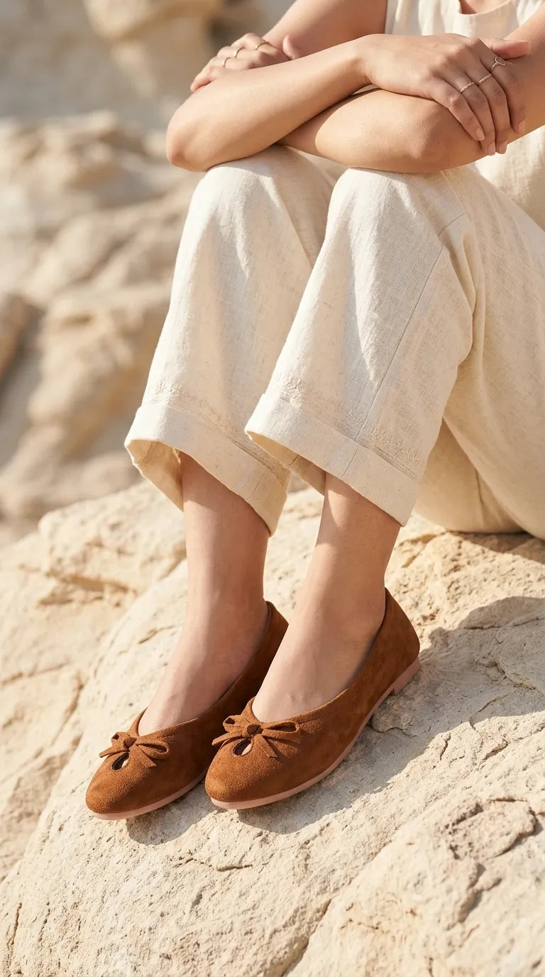 Mustard Pumps For Women WN1444