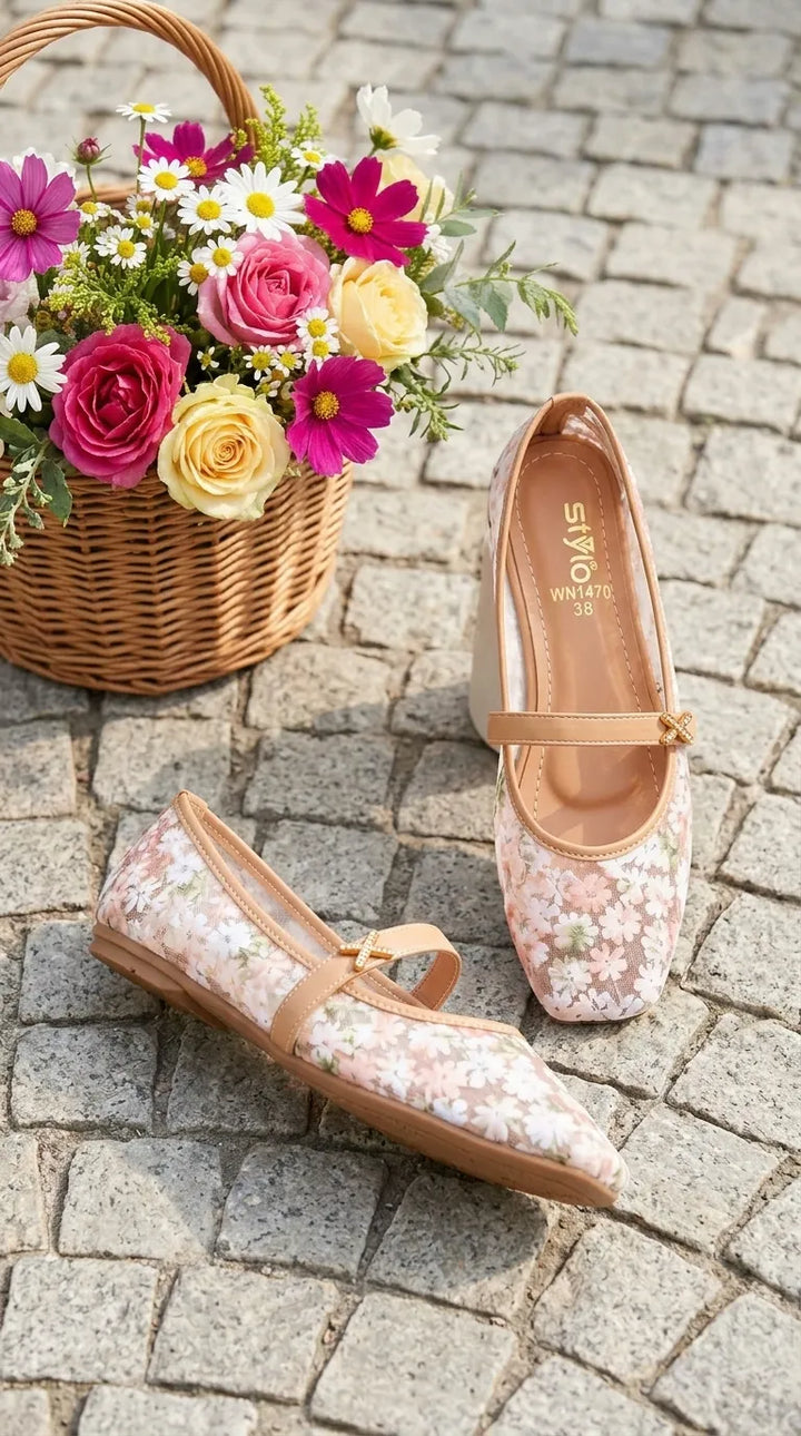 Beige Pumps For Women WN1470