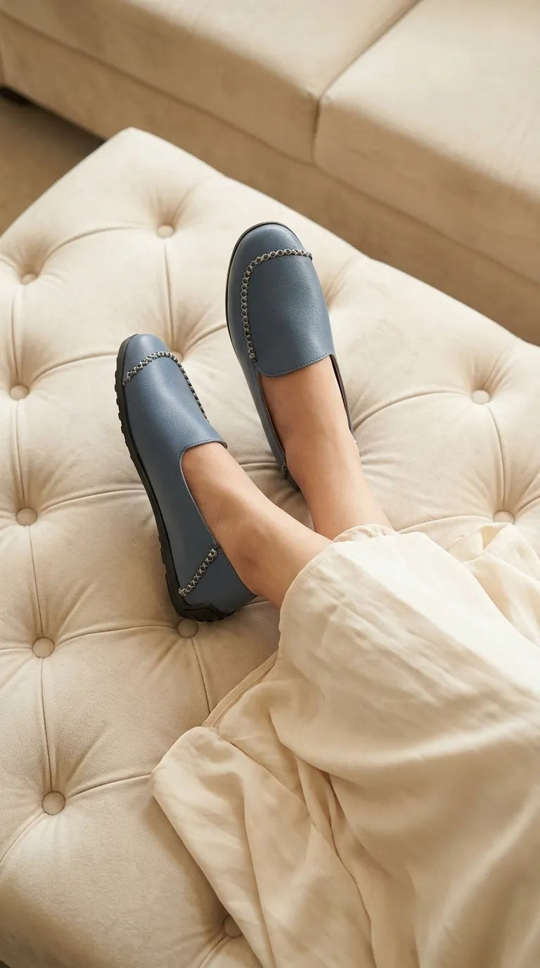 Blue Pumps For Women WN1474