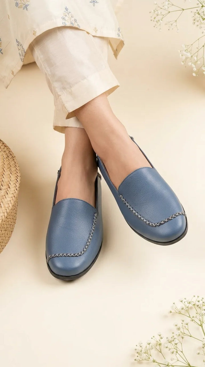 Blue Pumps For Women WN1474