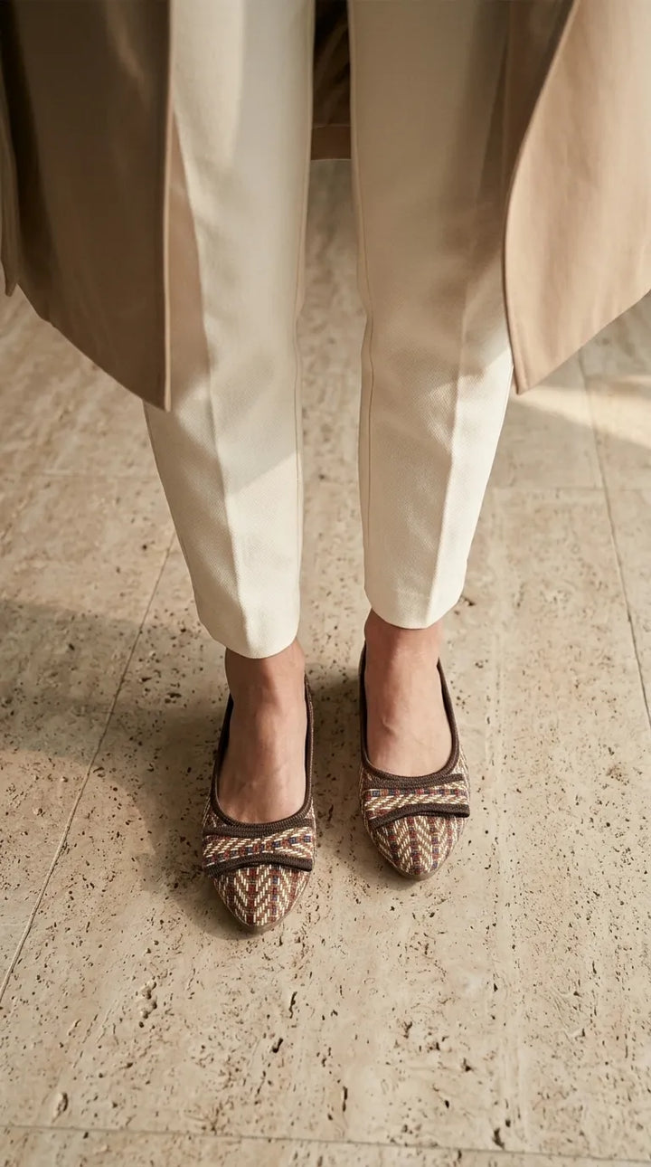 Brown Pumps For Ladies WN1475