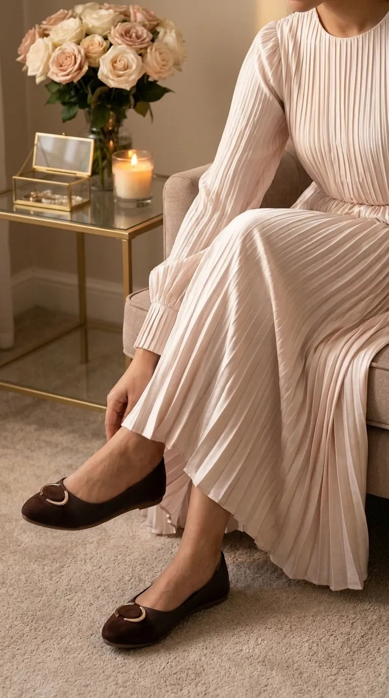 Brown Pumps For Ladies WN1479