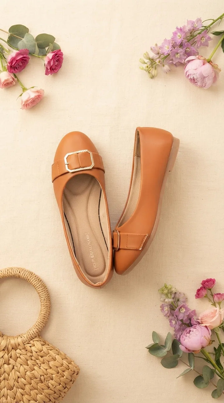 Tan Pumps For Women WN1481