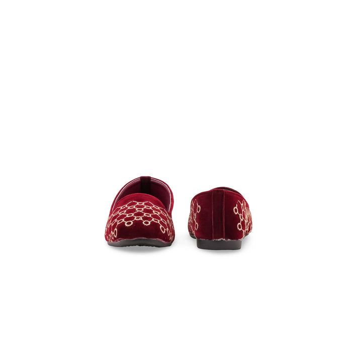 Maroon Pumps For Ladies WN1501