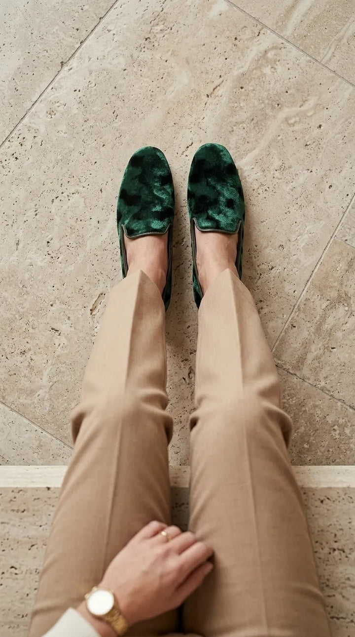 Green Pumps For Ladies WN1505