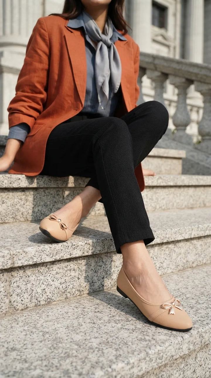 Beige Pumps For Ladies WN1515