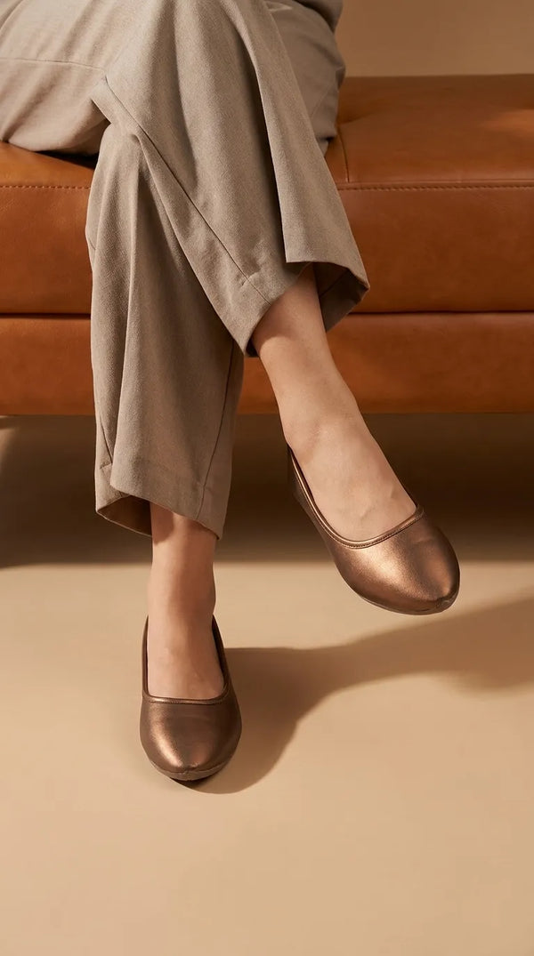 Copper Pumps For Ladies WN1562