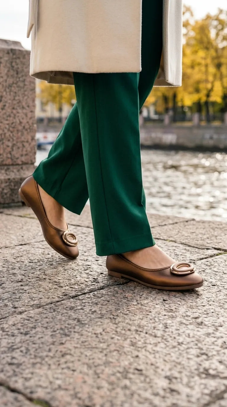 Copper Pumps For Ladies WN1565