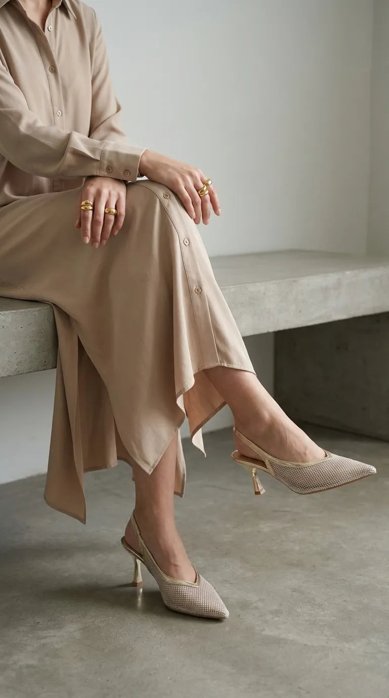 Golden Back Open For Women WN1636