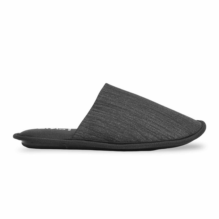 Black Warm Slipper WN3039