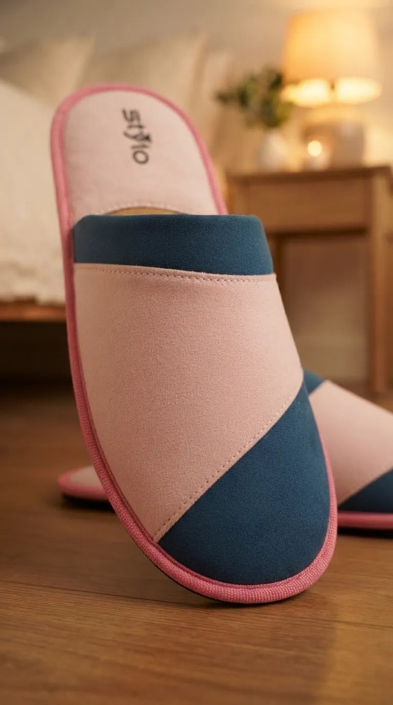 Pink Casual Slipper For Women WN3046