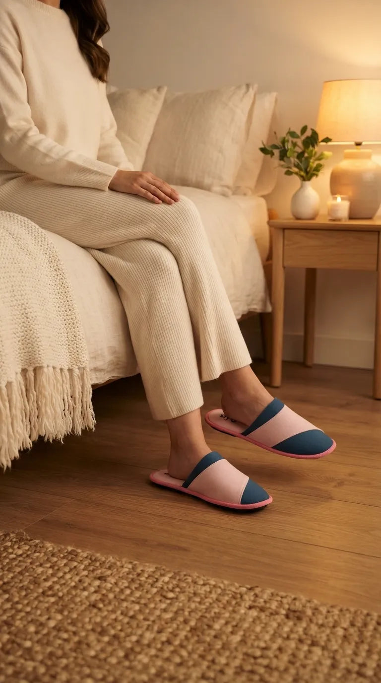 Pink Casual Slipper For Women WN3046