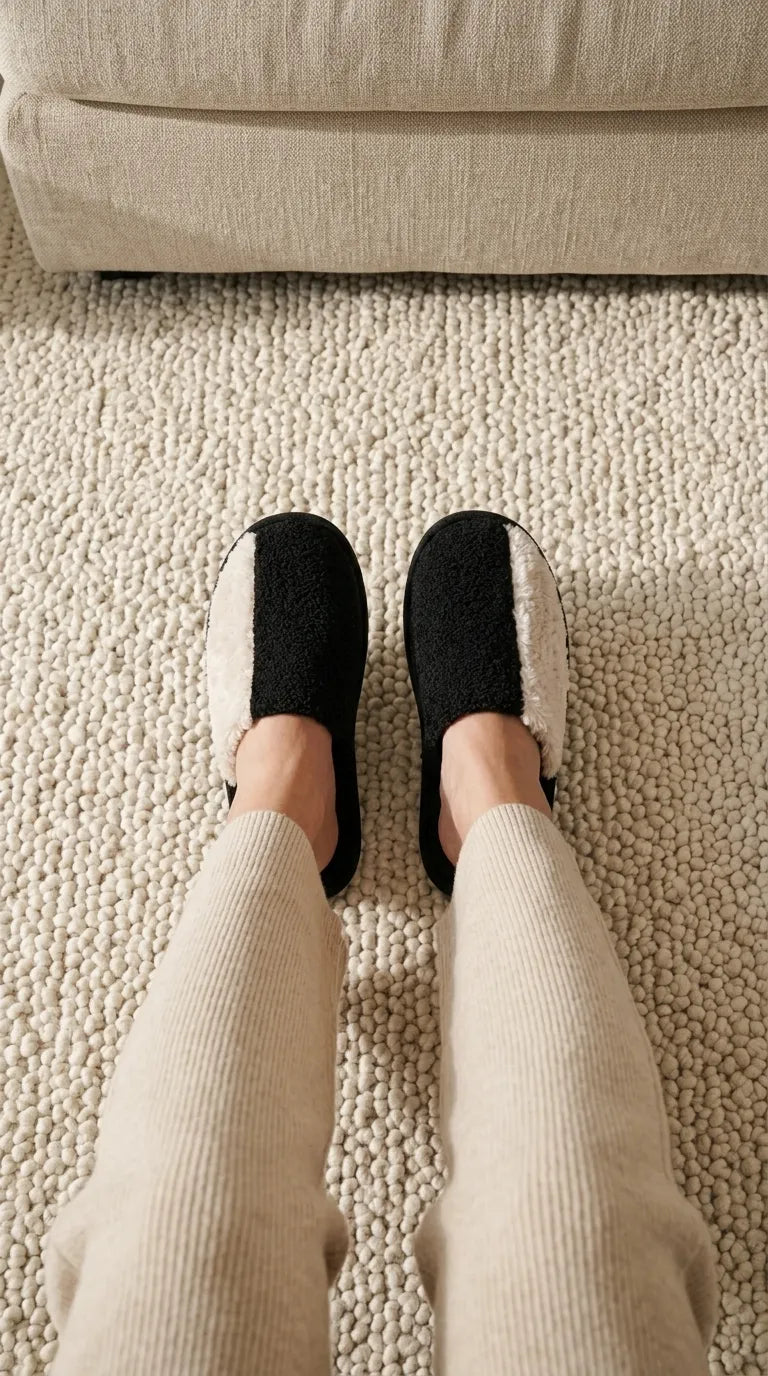 Black Casual Slipper For Ladies WN3051
