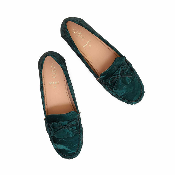 Green Moccasin WN4349