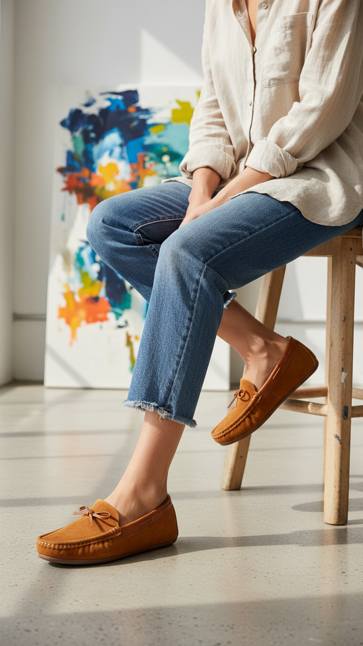 Mustard Moccasin WN4371