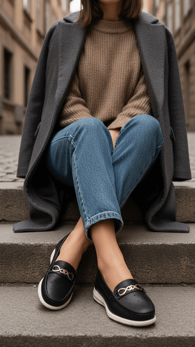 Black Moccasin WN4401