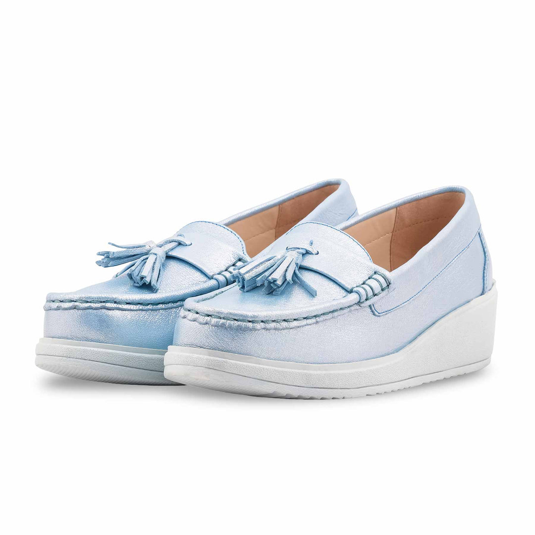 Blue Moccasin For Women WN4427
