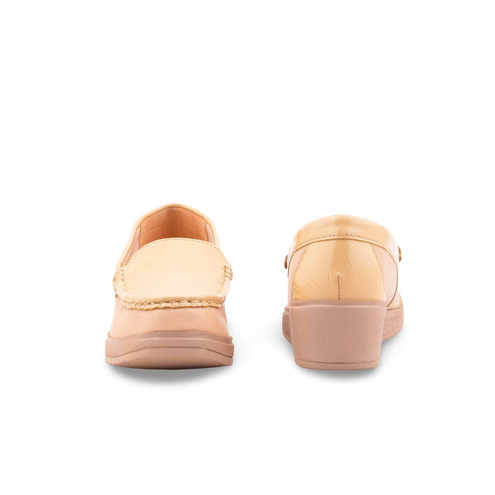 Beige Moccasin For Women WN4428