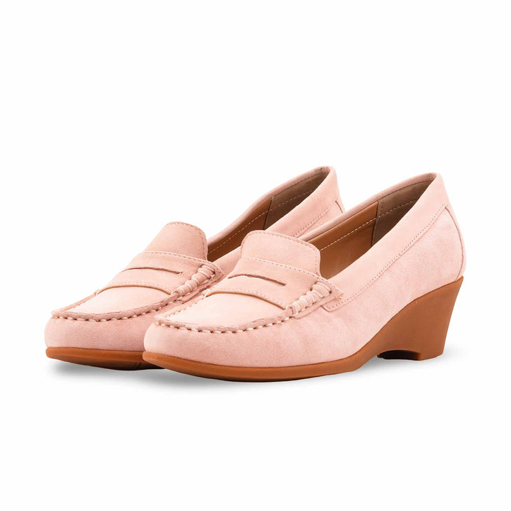 Pink Winter Moccasin For Ladies WN4429