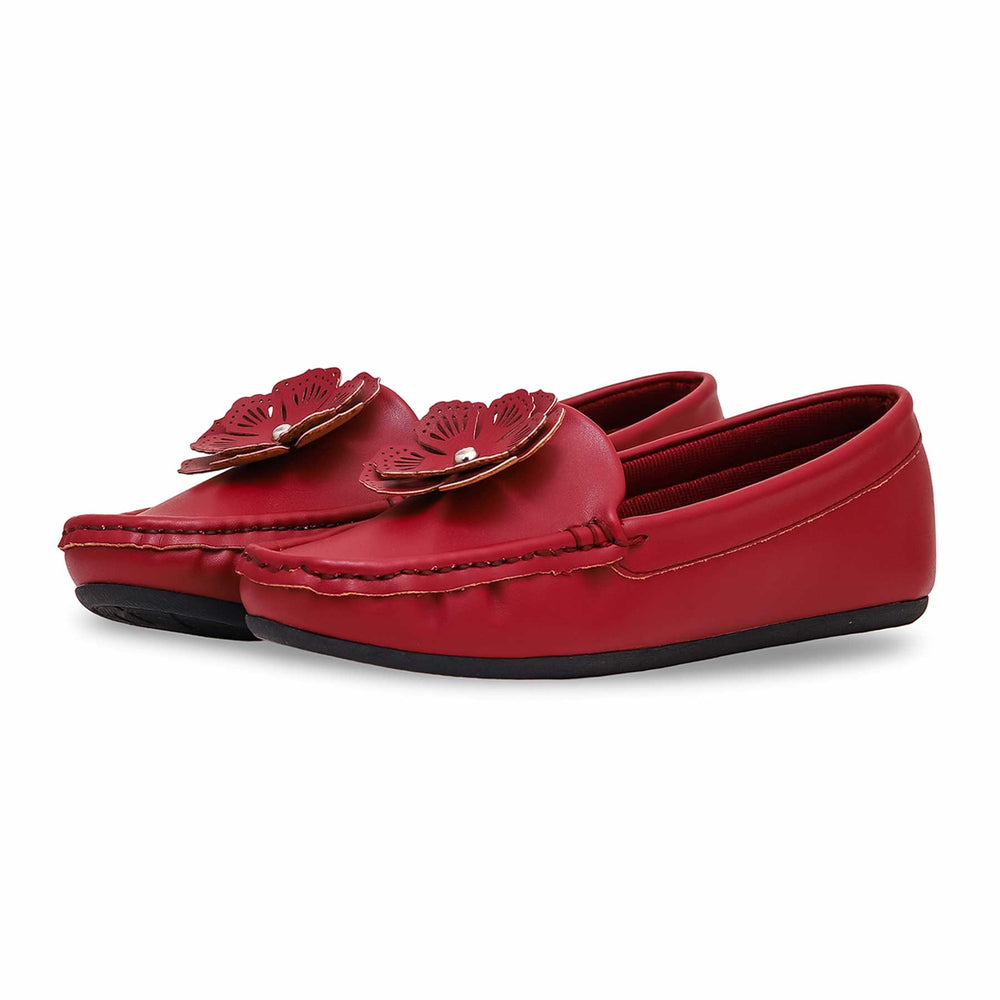 Maroon Moccasin WN4449