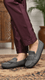 Grey Moccasin For Women WN4465