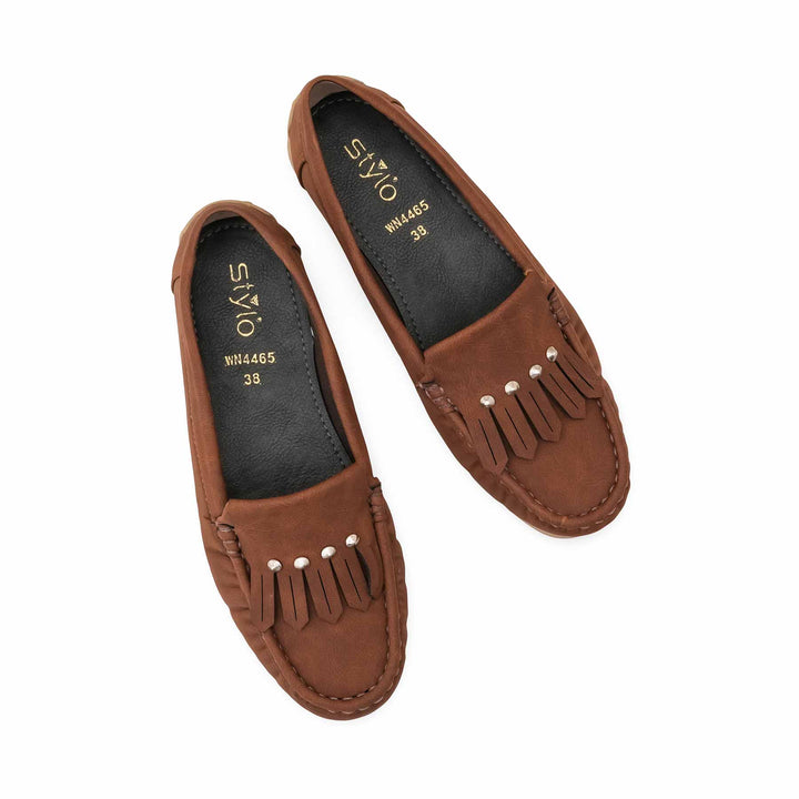 Brown Women Moccasin WN4465