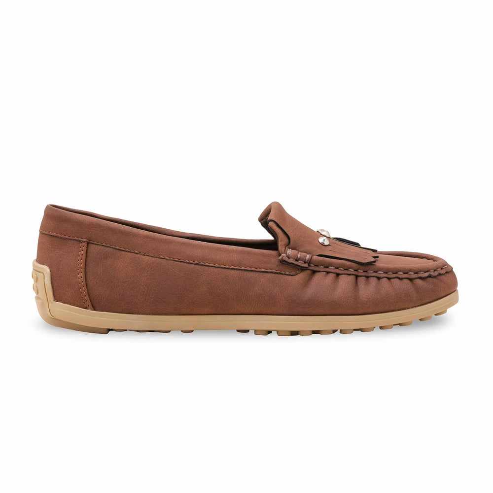 Brown Women Moccasin WN4465
