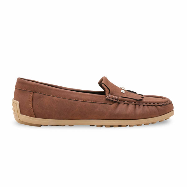 Brown Women Moccasin WN4465