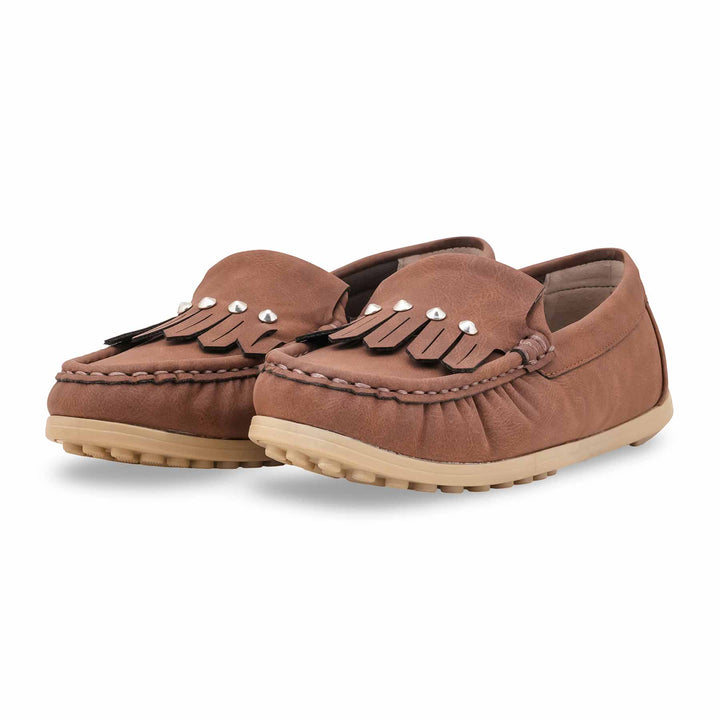 Brown Women Moccasin WN4465