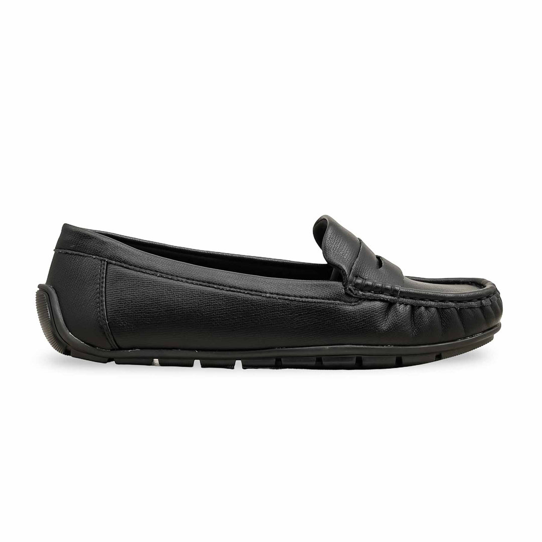 Black Moccasin For Ladies WN4471