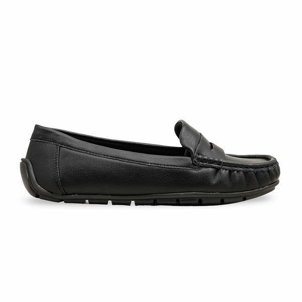 Black Moccasin For Ladies WN4471