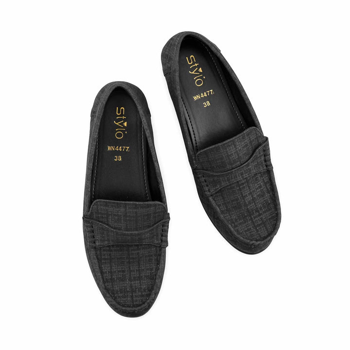 Black Moccasin For Women WN4477