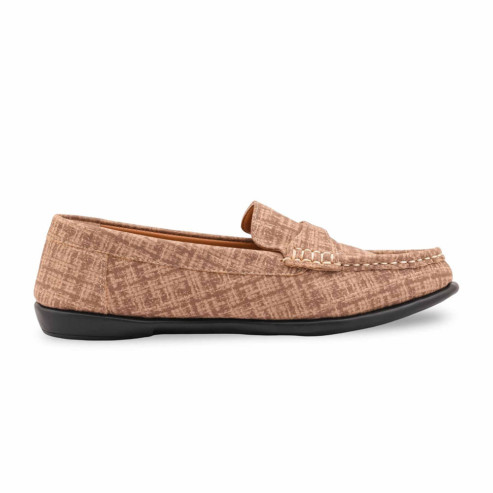 Beige Women Moccasin WN4477