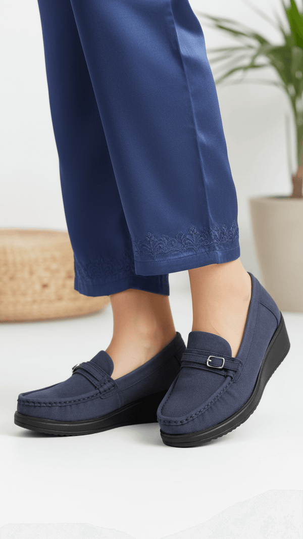 Navy Moccasin WN4478