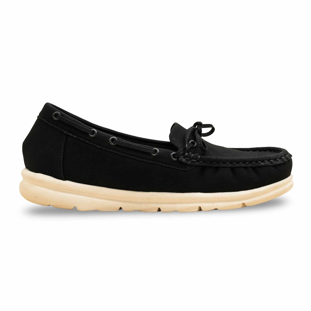 Black Women Moccasin WN4486