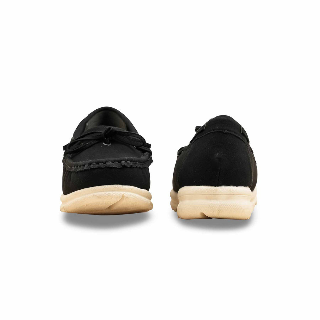 Black Women Moccasin WN4486