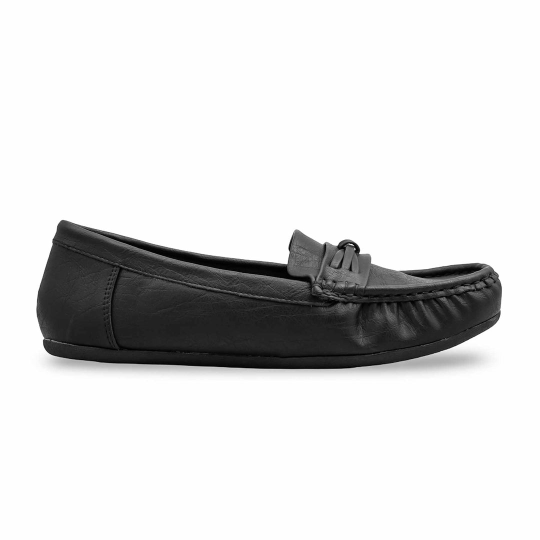 Black Women Moccasin WN4488