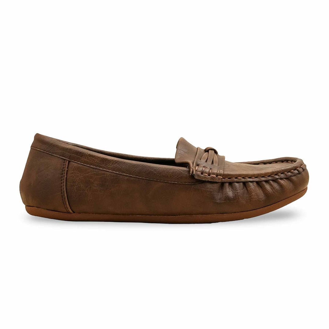 Brown Women Moccasin WN4488
