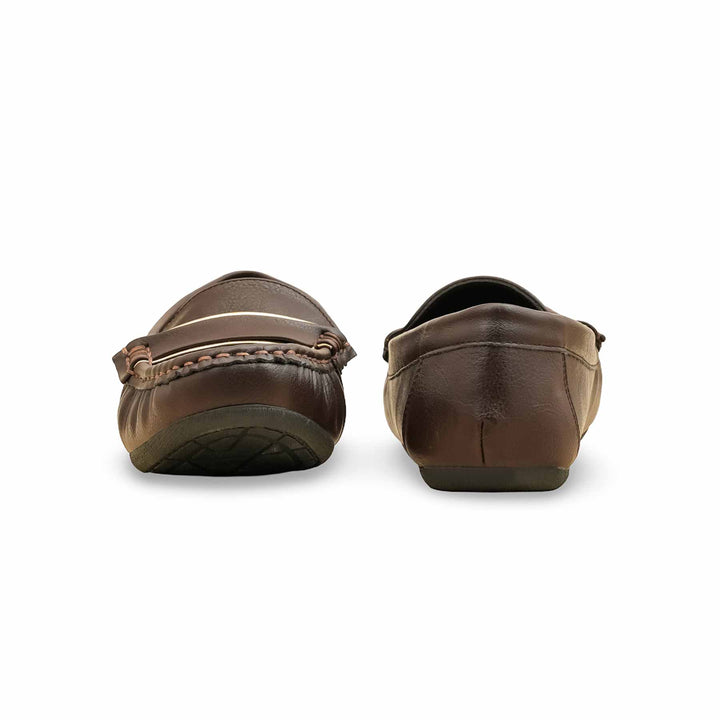 Brown Women Moccasin WN4490