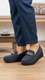 Navy Moccasin For Women WN4500
