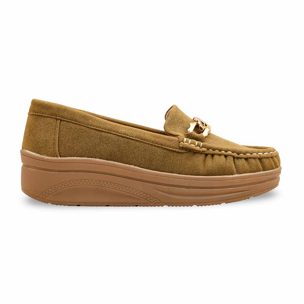 Brown Moccasin For Women WN4500