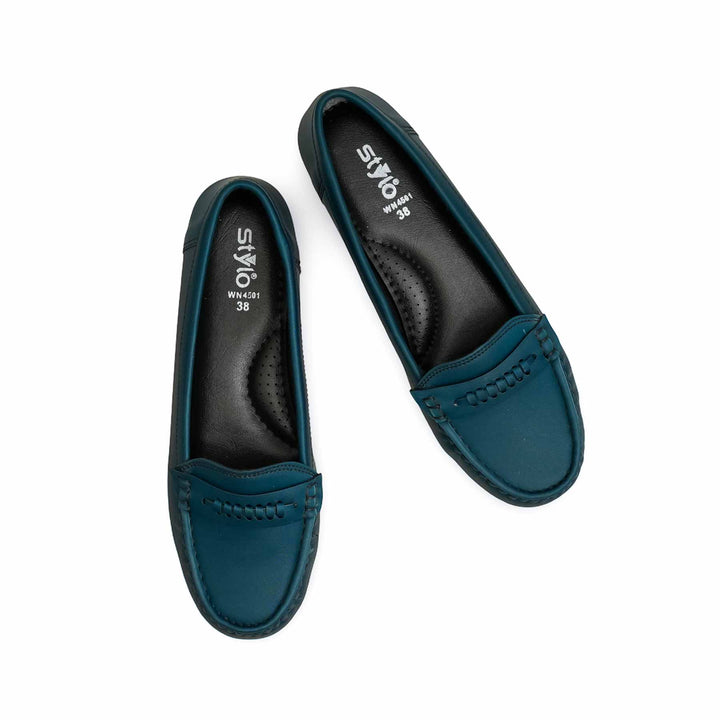 Teal Blue Moccasin WN4501