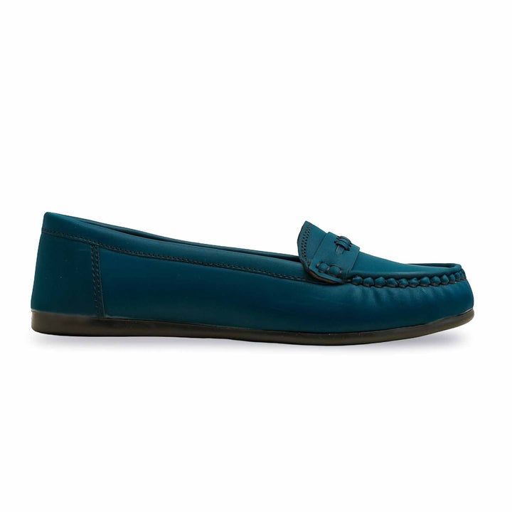 Teal Blue Moccasin WN4501