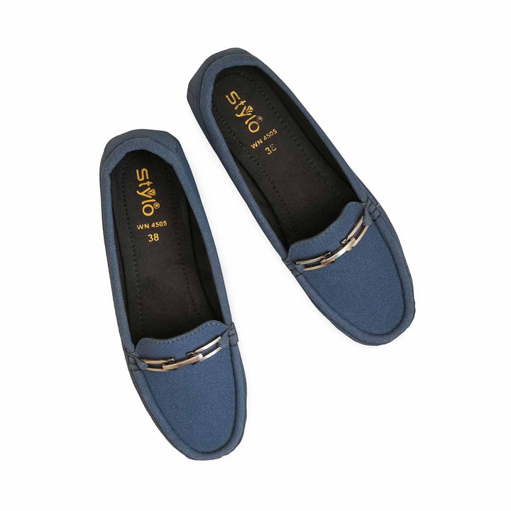 Blue Moccasin For Women WN4505